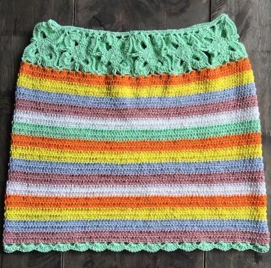 Sexy Crochet Skirt outfit