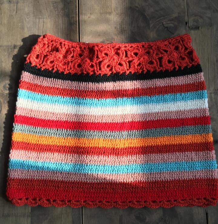 Sexy Crochet Skirt outfit