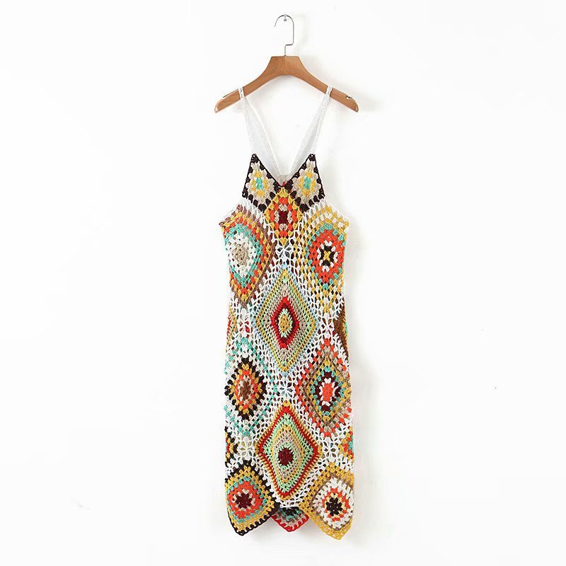 Handmade crochet dress