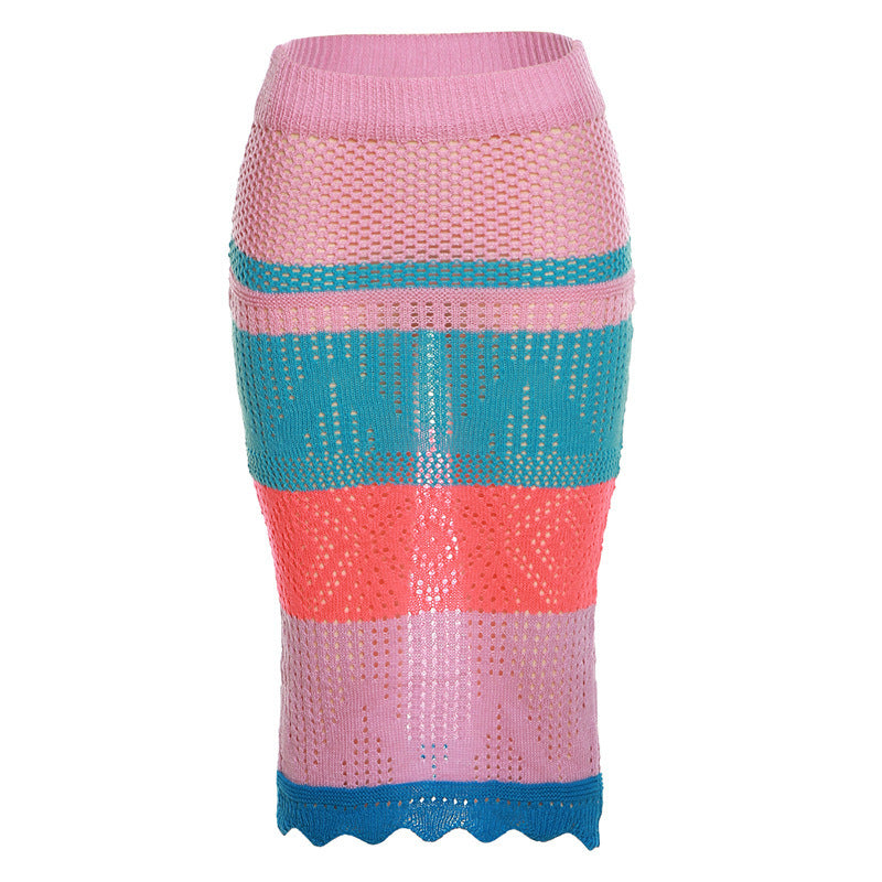 Camisole Temperament Slim Knit Skirt Women