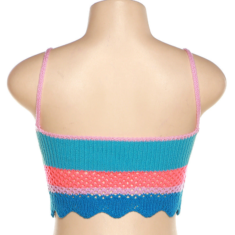 Camisole Temperament Slim Knit Skirt Women