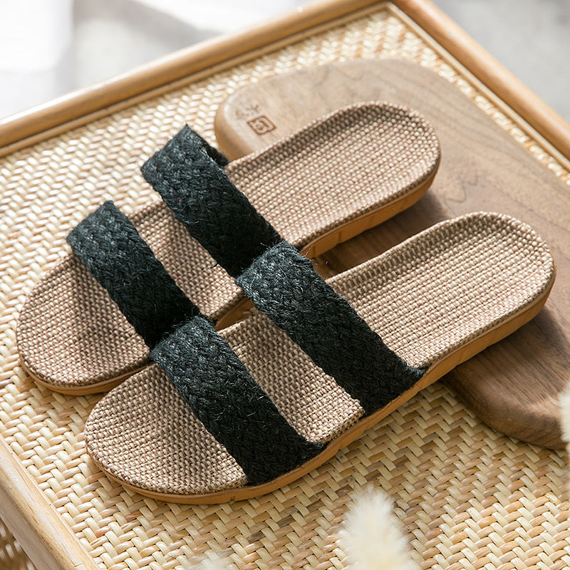 Women's Indoor Floor Platform Non-slip Flip-flops Household Slippers