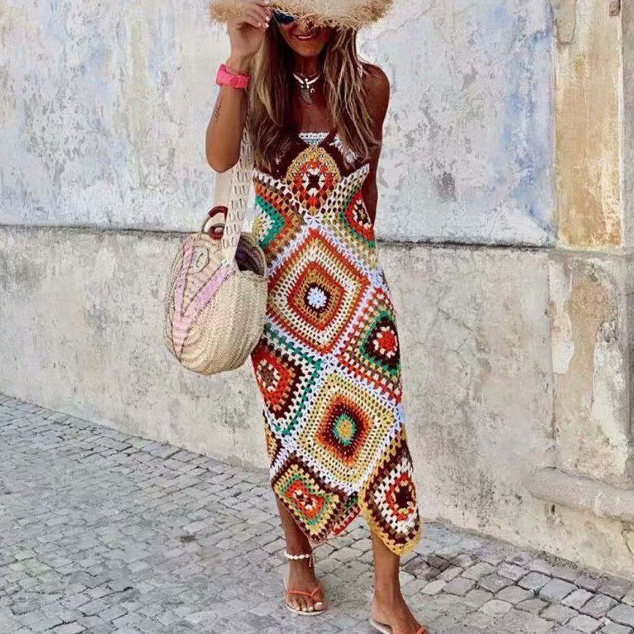 Handmade crochet dress