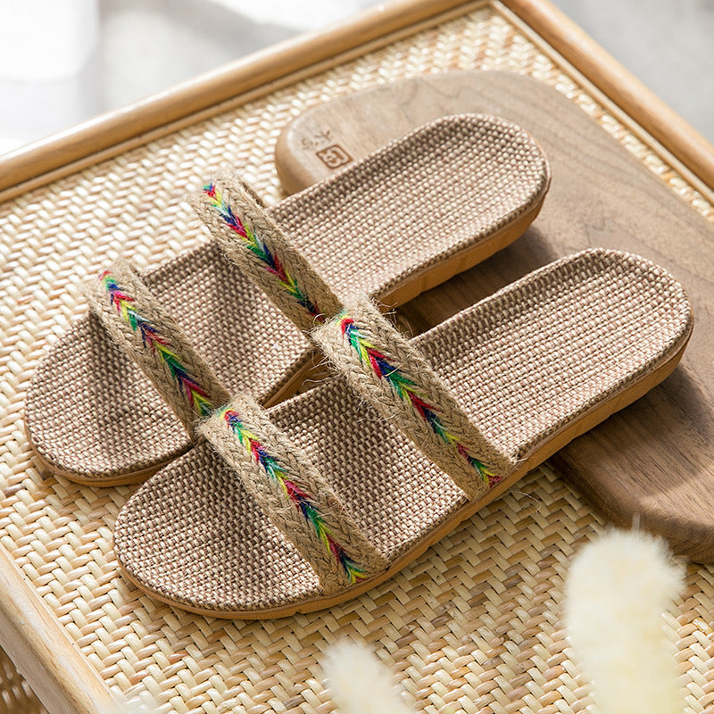 Women's Indoor Floor Platform Non-slip Flip-flops Household Slippers