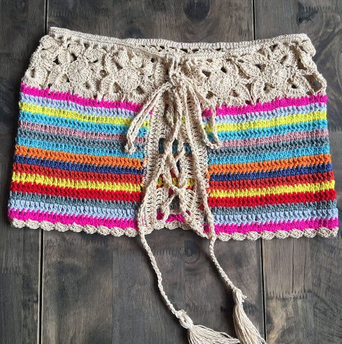 Sexy Crochet Skirt outfit