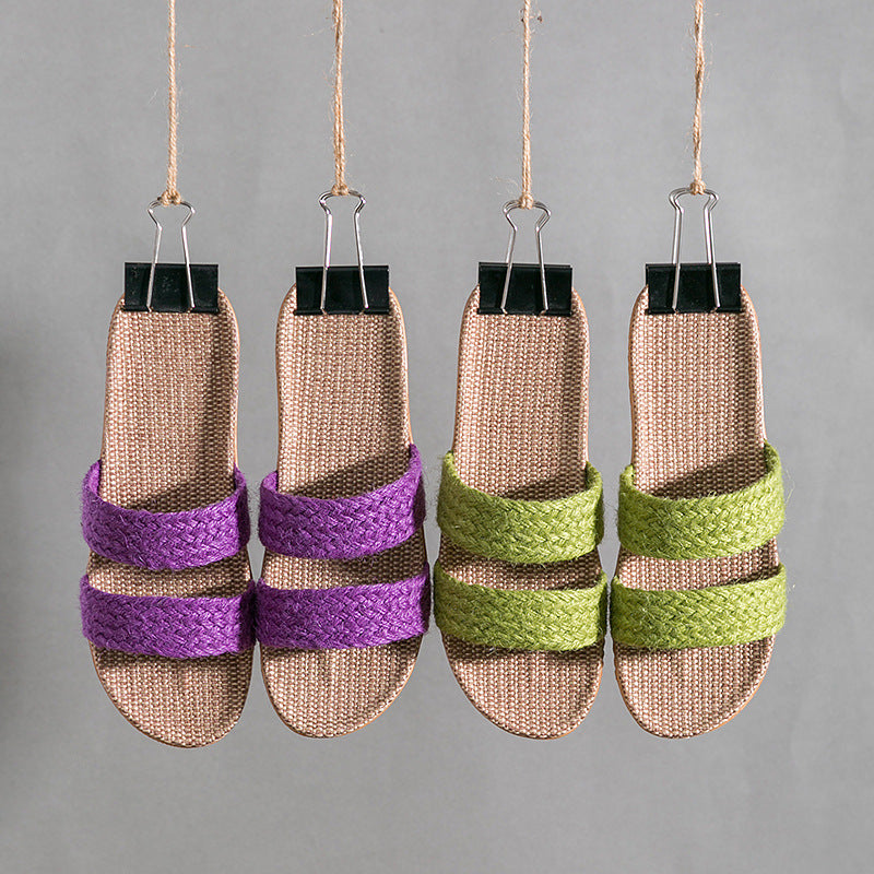 Women's Indoor Floor Platform Non-slip Flip-flops Household Slippers