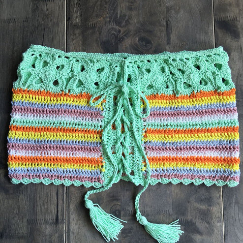 Sexy Crochet Skirt outfit