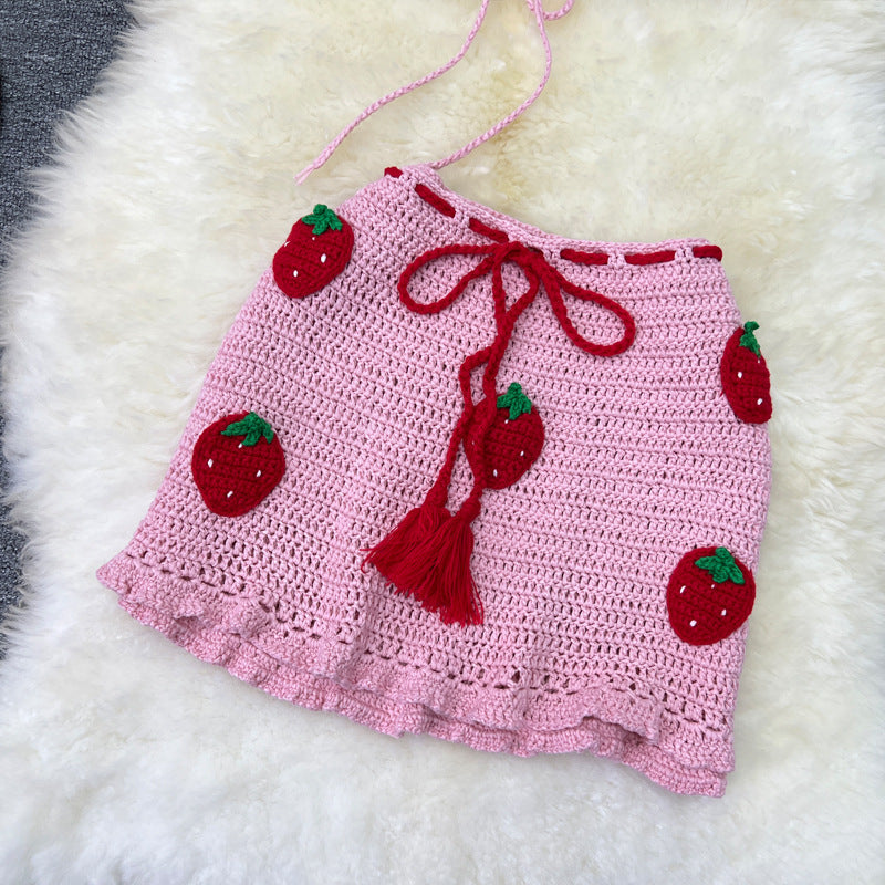Berry Dream Knitted Outfit