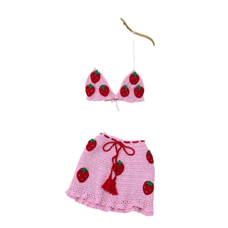 Berry Dream Knitted Outfit