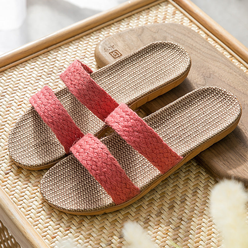 Women's Indoor Floor Platform Non-slip Flip-flops Household Slippers